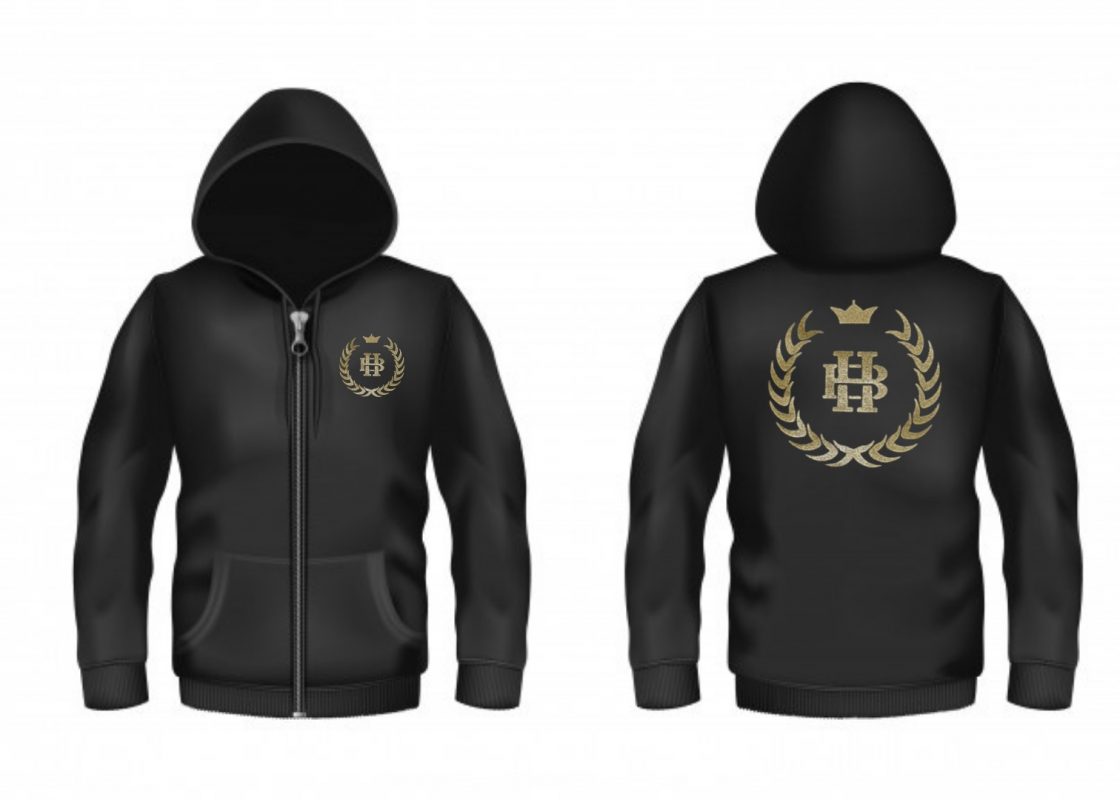 Gold Edition Unisex ZipUp Hoodie Ballbags and Handbags